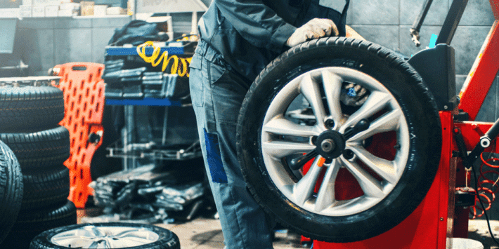 Réparer un pneu crevé