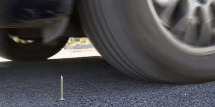 Réparation pneu runflat
